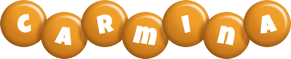 Carmina candy-orange logo