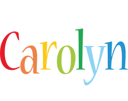Carolyn birthday logo