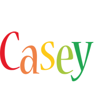 Casey birthday logo