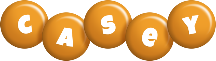 Casey candy-orange logo