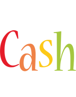 Cash birthday logo