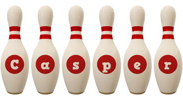 Casper bowling-pin logo