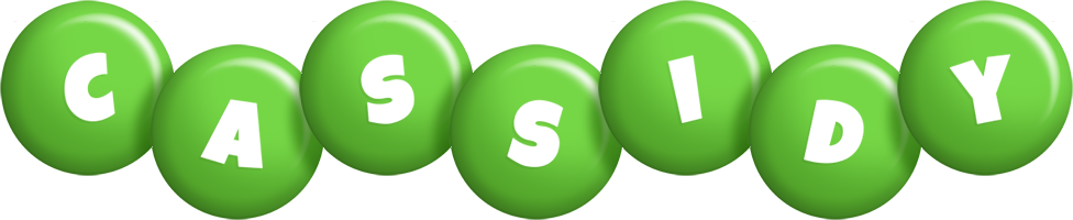 Cassidy candy-green logo