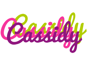 Cassidy flowers logo