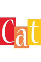 Cat colors logo