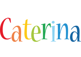 Caterina birthday logo