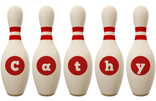 Cathy bowling-pin logo