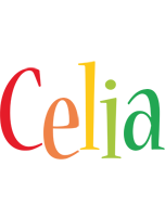 Celia birthday logo