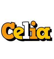 Celia cartoon logo