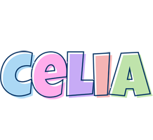 Celia pastel logo