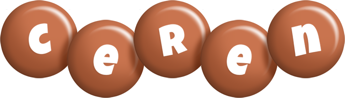 Ceren candy-brown logo
