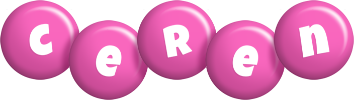 Ceren candy-pink logo