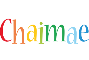 Chaimae birthday logo