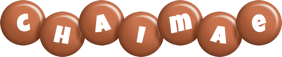 Chaimae candy-brown logo