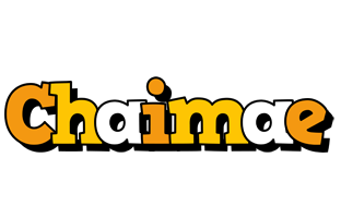 Chaimae cartoon logo
