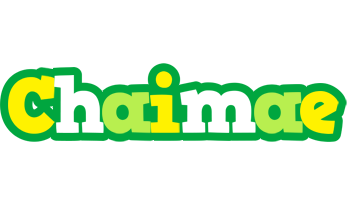 Chaimae soccer logo