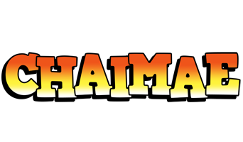 Chaimae sunset logo