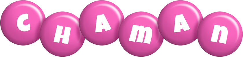 Chaman candy-pink logo