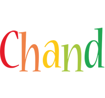 Chand birthday logo