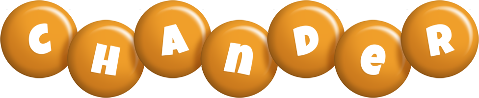 Chander candy-orange logo