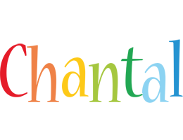 Chantal birthday logo