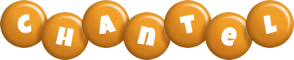 Chantel candy-orange logo