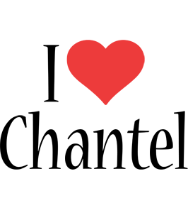 Chantel i-love logo