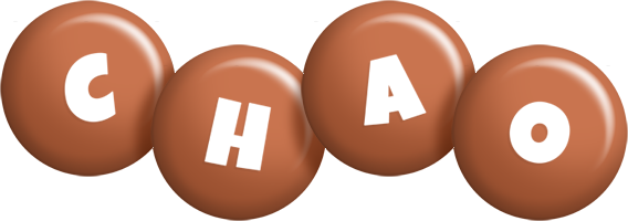 Chao candy-brown logo