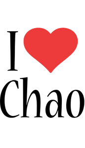 Chao i-love logo