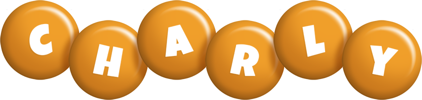 Charly candy-orange logo
