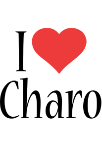 Charo i-love logo