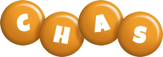 Chas candy-orange logo