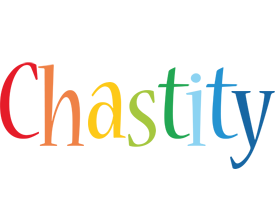 Chastity birthday logo