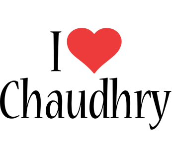 Chaudhry i-love logo