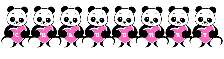 Chaudhry love-panda logo