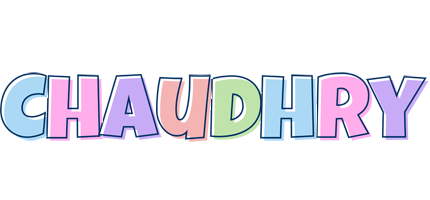 Chaudhry pastel logo
