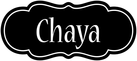 Chaya welcome logo