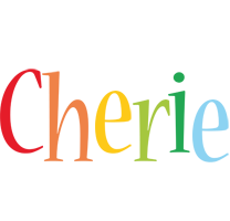Cherie birthday logo