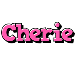Cherie girlish logo