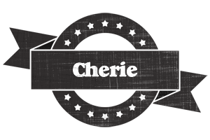 Cherie grunge logo