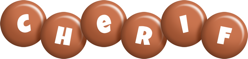 Cherif candy-brown logo