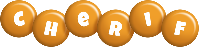 Cherif candy-orange logo