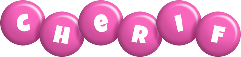 Cherif candy-pink logo