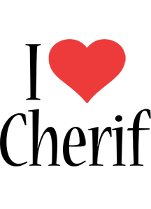 Cherif i-love logo