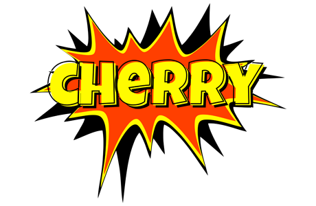 Cherry bazinga logo