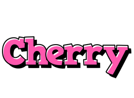 Cherry girlish logo