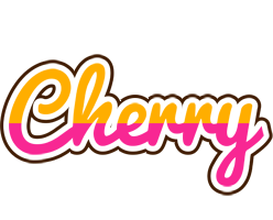 Cherry smoothie logo