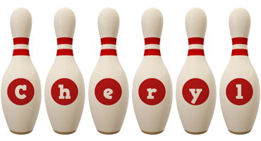 Cheryl bowling-pin logo
