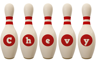 Chevy bowling-pin logo