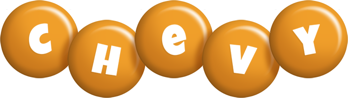 Chevy candy-orange logo